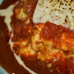 10時間オムライス専門店 ビストロ かぼちゃのNABE - オムライスアップ