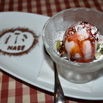 10時間オムライス専門店 ビストロ かぼちゃのNABE - 可愛いデザート