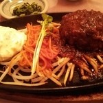 近江牛創作料理 久ぼ多屋 - ふわっとして旨いハンバーグです