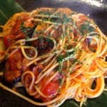 中田屋トマトソース　ベーコンと茄子　750円（税込）