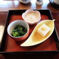浅草むぎとろ 本店 - むぎとろ昼膳 旬の前菜盛合せ