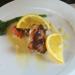 ル レーヴ - 国産鶏もも肉のロースト オレンジ風味