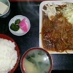 スーパーキッチン かさや - 焼肉ハラミ定食