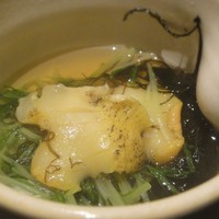 鮨 惣五郎 - ツブ貝のシャブシャブ