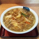 Monzen Tsukumo - 野菜カレーラーメン750円