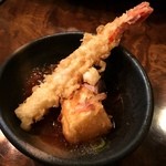 Amano ya - エビ天と揚げ出し豆腐