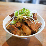 千代橋黄金らーめん ダルマ - 肉飯