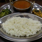 プルジャ ダイニング - 2016.03・チキンカレーセット 750円