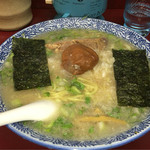 がんこや - みぞれラーメン 750円
            中盛り 100円