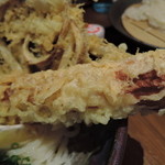 うどん屋麺之介 - 特大ちくわ天って、竹輪丸ごと一本揚がってきたｗｗ(ﾉ∀`)