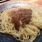 ラーメン巌哲 - 替え玉（中からお肉♪）