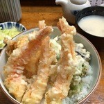 てんぷら 味覚 - 塩天丼