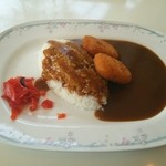 プラージュ - クリームコロッケカレー