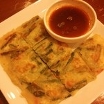 韓国創作料理 あぼじ - ねぎチヂミ