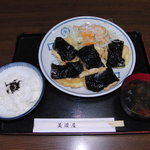 美濃屋 - 名物　のり巻き定食