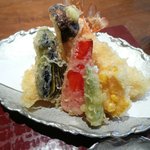 蕎麦 たかま - 天ぷら