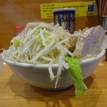 ラーメン二郎 - 小ラーメン　麺少な目　アブラ(2015.2)