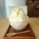 おちゃのこ - ほうじ茶ラテ氷