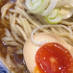 スープナッツ - 太い麺で食べ応えあります。