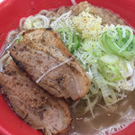 日の出らーめん 炎上 - ラーメン＋輪ネギ