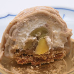 Mont St. Clair - モンブラン（断面）