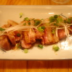 串焼楽酒　いまここ - 合鴨のたたき