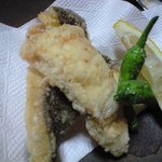 旅館　やまじん - ふぐとヒラメのから揚げ