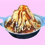 かき氷専門店　ドギャン - ・沖縄黒蜜京きな粉　　750円
      「濃厚きな粉クリームと黒蜜」（自家製黒蜜）