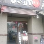 炭火焼肉酒家 びっくりや - 店舗外。