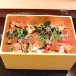 日本料理 百屋 - おかわりのちらし寿司