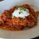 モグラキッチン - 鶏肉のトマトパスタ