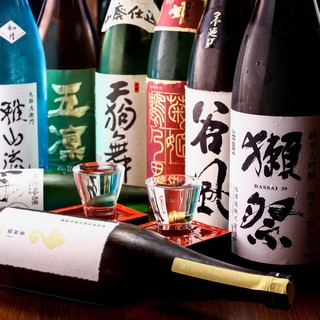 We carry local sake from all over Japan. We always have over 30 products in stock.