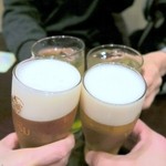 燻製居酒屋　くゆり - ミニオフにカンパ～イ♪