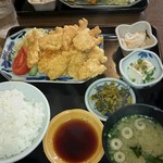 リボン - とり天定食