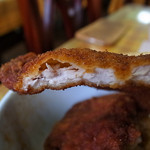 レストラン ふくしん - みっちり高密度衣のペラカツ