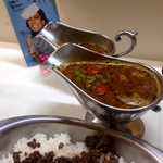 かれーの店 うどん  - 2016.03.23　季節の夜かれー　豆