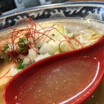 来楽軒 - 2016年3月 
      煮干し中華そば
      塩version