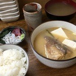 魚力 - さば味噌煮（シモ）定食