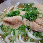 讃岐うどん がもう - お揚げトッピングしていただきまーす
