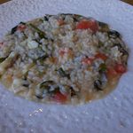 チルコロ・イル・ピッコロ・カンポ - 真鯛とアスパラ菜のリゾット2016.03.26