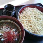 稲毛ラーメン帝国本部 - 黒坦々浸け麺全景