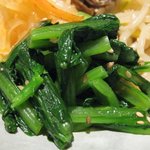 焼肉 ぐろーばる - ほうれん草ナムル