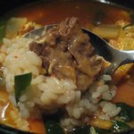 焼肉 ぐろーばる - カルビクッパ