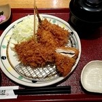 鎌倉 かつ遊 - アジと春野菜のランチ
