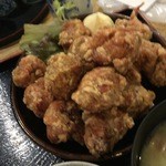 THE 有鳥天酒場 - 唐揚げ１６個　さほどのボリュームではない