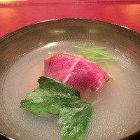 にくの匠 三芳 - 神戸牛みすじと天然ハマグリのお椀