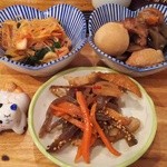 好きなおかずを3品選べる