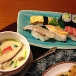 Sushi Chaya Wabisuke - 次の提供品(寿司＆茶碗蒸し）