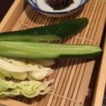 八風 - キャベツ、胡瓜の味噌野菜