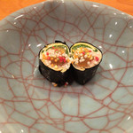 日本料理 たかむら - 牡蠣磯辺巻